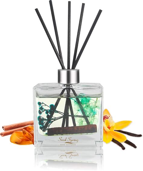 Seed Spring Reed Diffusermoroccan Amber Scented Reed Diffuser 67oz