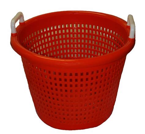 Orange Plastic Baskets