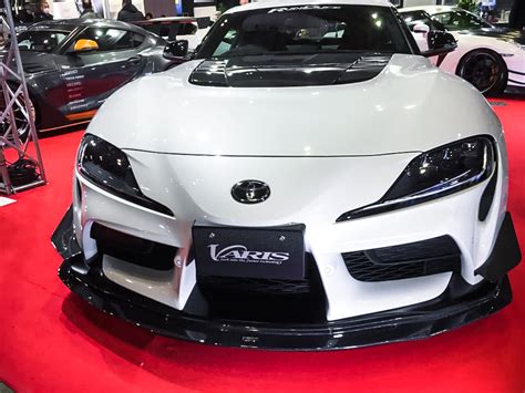 Varis Toyota Supra A Arising I Carbon Fiber Front Spoiler