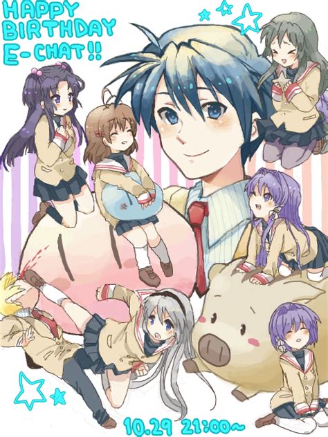 Fujibayashi Kyou Furukawa Nagisa Ibuki Fuuko Sakagami Tomoyo