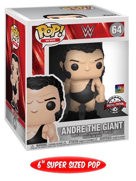 Andre The Giant 6 Pop Vinyl Figure At Mighty Ape Nz