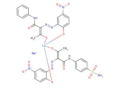 Sodium N 4 Aminosulphonyl Phenyl 2 2 Hydroxy 5 Nitrophenyl Azo 3