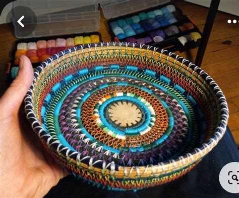 Pin By Lynn Mcnew On Baskets In Basket Weaving Patterns Coiled