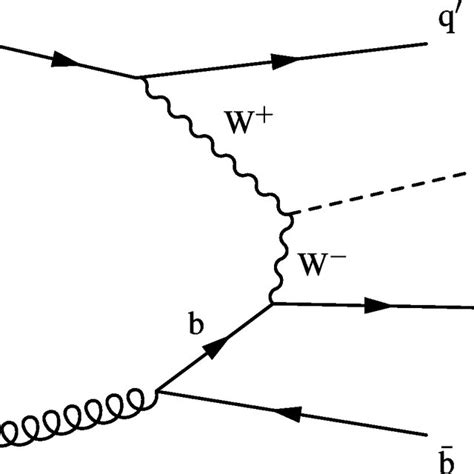 Representative Feynman Diagrams For The Associated Production Of A