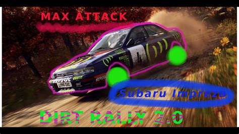 Subaru Impreza 95 Dirt Rally 2 0 Classic Tarmac Rally YouTube