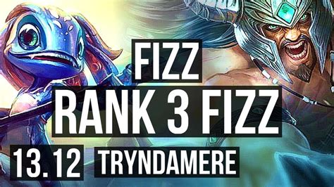 Fizz Vs Trynda Mid Rank Fizz Solo Kills Legendary