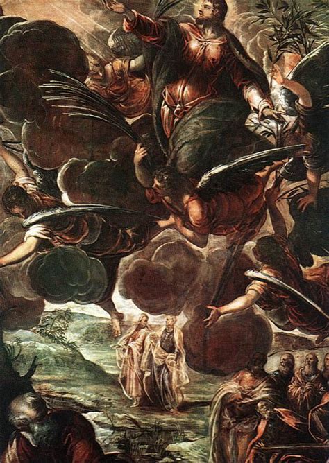 Tintoretto The Ascension detail1 (картина) — Тинторетто (Якопо Робусти)