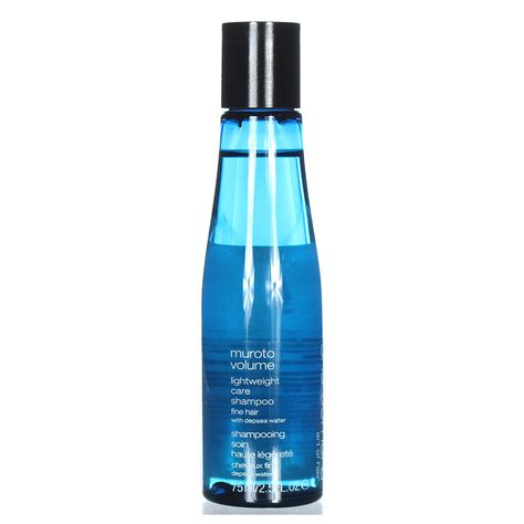 Shu Uemura Muroto Volume Lightweight Care Shampoo Fine Hair Oz Ml