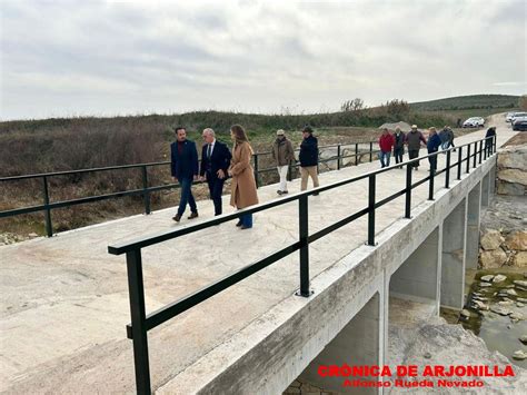 APERTURA DEL VADO INUNDABLE SOBRE EL ARROYO SALADO Crónica de Arjonilla