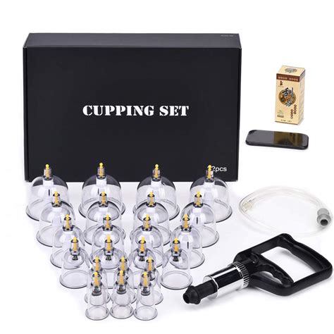 Cupping Set Professional Chinese Acupoint Cupping Therapy Sets Portable ...