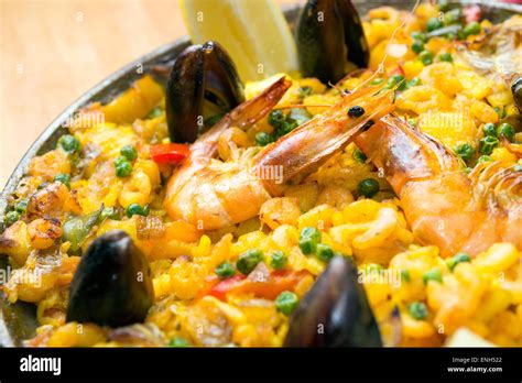 Seafood Paella Hi Res Stock Photography And Images Alamy