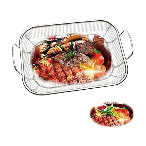 Pcs Deep Fry Basket Stainless Steel Frying Basket Frying Pan Non