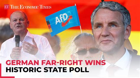 German Far Right Party AfD Wins First State Election Since WW2 Final