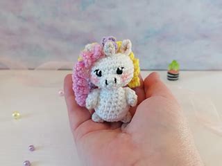 Ravelry Mini Unicorn Amigurumi Pattern By Olena Torbin