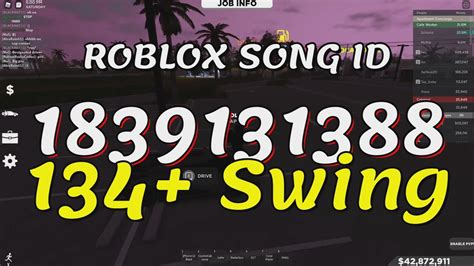 Swing Roblox Song Ids Codes Youtube