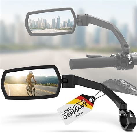 Amazon Wittkop Bike Mirror Large Hd Field Of Vision