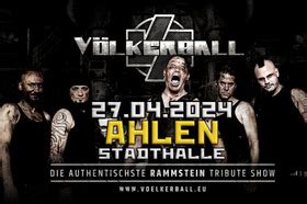 VÖLKERBALL A Tribute to Rammstein Sa 27 04 2024 um 20 30 Uhr