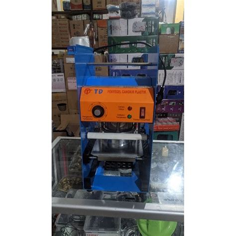 Jual Mesin Cup Sealer Manual Td Alat Press Gelas Plastik Shopee Indonesia