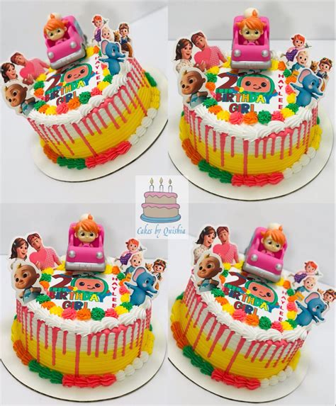 Cocomelon Cake Baby Birthday Cakes Boys First Birthday Cake Cake