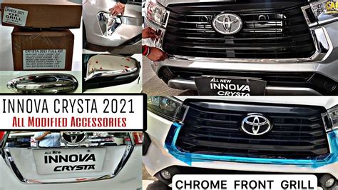 Innova Crysta All Modified Accessories Car Accessories