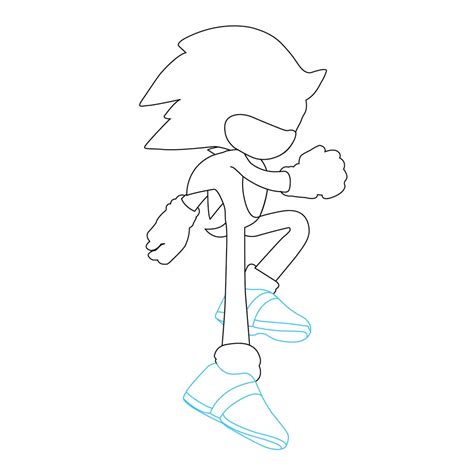 How to Draw Sonic The Hedgehog Step by Step