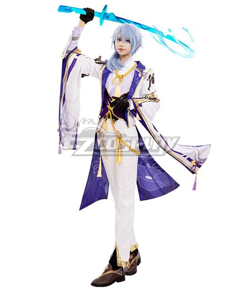 Genshin Impact Kamisato Ayato Cosplay Costume