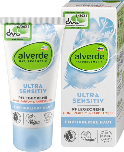 Alverde NATURKOSMETIK Ultra Sensitiv Krema Za Lice 50 Ml Trajno