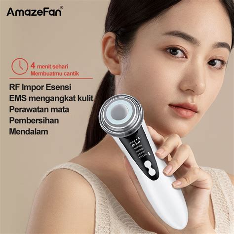 Jual AmazeFan 4in1 Setrika Alat Facial Wajah Anti Anging Alat Pengecil