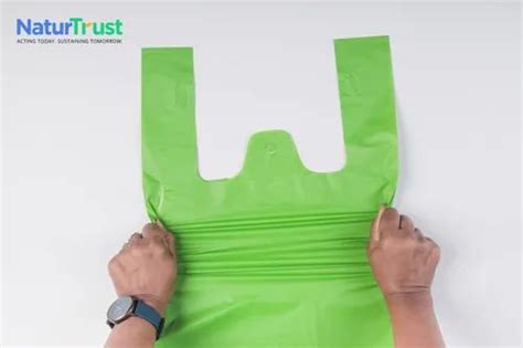 Compostable Plain U Cut Carry Bag For Grocery At Rs Kg In Greater