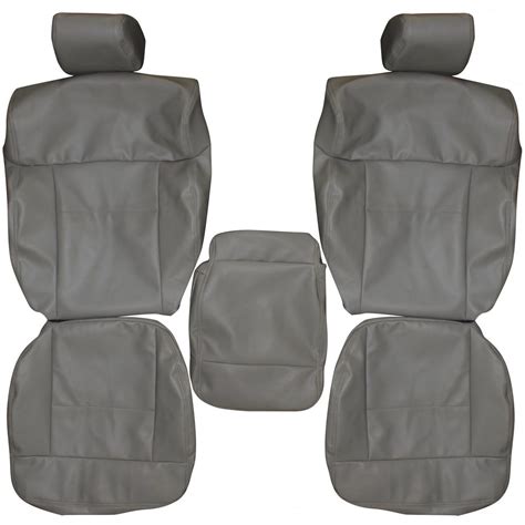 2004 2008 Ford F150 Custom Real Leather Seat Covers Front In 2023 Ford F150 Custom Leather