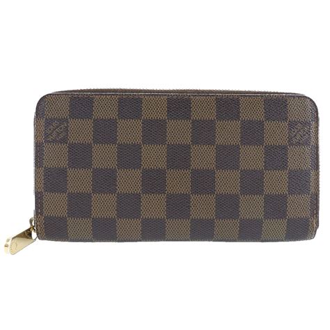 【楽天市場】ルイ・ヴィトン Louis Vuitton ジッピーウォレット 長財布 N60015 ダミエキャンバス フランス製 2008年 茶