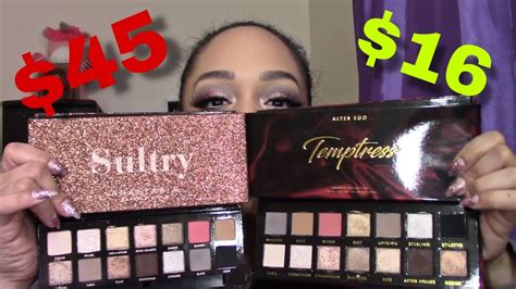 Alter Ego Temptress Vs Sultry Anastasia Beverly Hills Dupe Palette