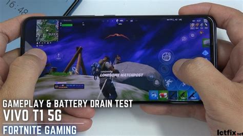 Vivo T G Test Game Fortnite Mobile Snapdragon G Hz Display