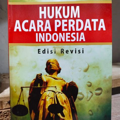 Jual Buku Hukum Acara Perdata Di Indonesia Edisi Revisi Prof Sudikno M