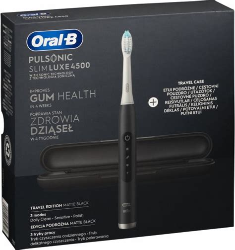 Oral B Pulsonic SLIM Luxe 4500 schwarz Portofrei bei bücher de kaufen