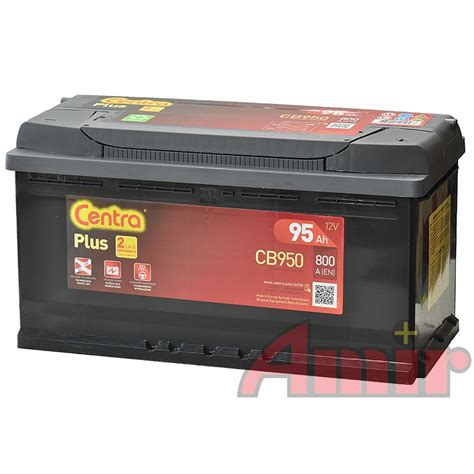 Akumulator Centra Plus 12V 95Ah 800A CB950