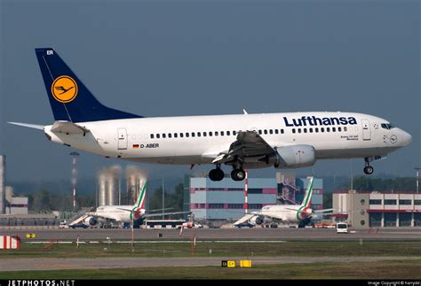 D ABER Boeing 737 330 Lufthansa Harrydd JetPhotos