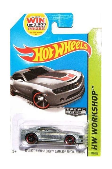 HOT WHEELS Hot Wheels Chevy Camaro Special Edition Zamac Yurt Dışı Uzun Kartonet