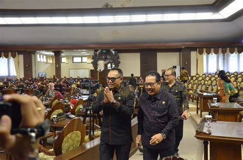 Gelar Sidang Paripurna Ke Masa Persidangan I Dprd Bali Sepakat Perda