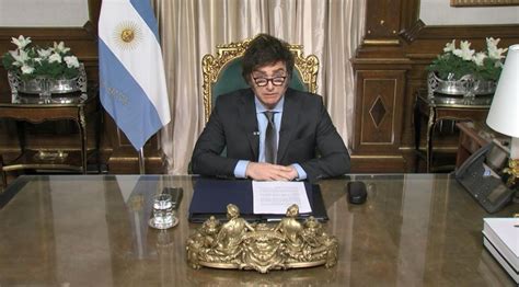 Javier Milei Si La Inflaci N De Diciembre Es A Toto Caputo Hay Que