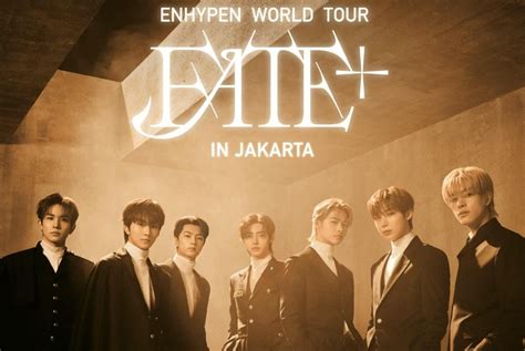 Enhypen Siap Guncang Jakarta Dalam Konser Fate Plus Agustus