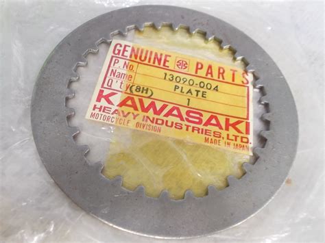 NOS OEM Kawasaki Outer Clutch Plate 1970 1981 G3 G4 KD100 KE100 KH100