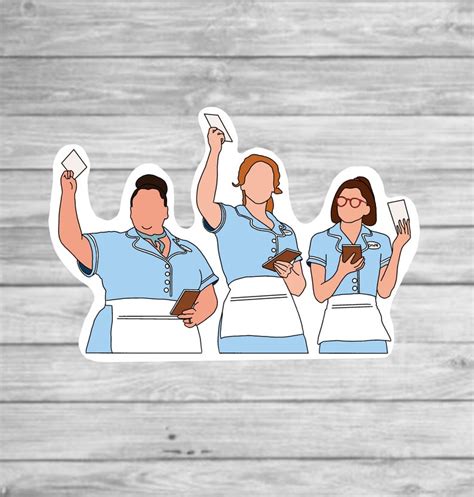 Waitress The Musical Sticker Etsy