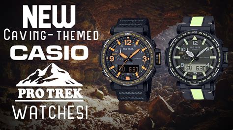 New Cave Themed Casio Pro Trek Watches PRG 600 PRG 650 YouTube