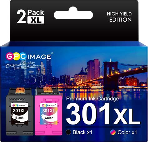 HP 301 3 Pack Black Tri Colour Original Ink Cartridges Combo Pack Page