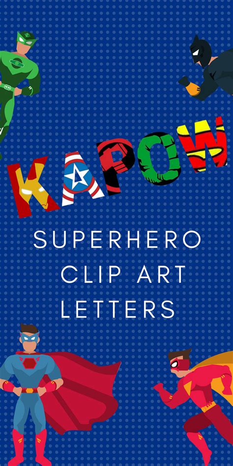 Free Printable Superhero Alphabet Letters Decoraciones De Fiesta De