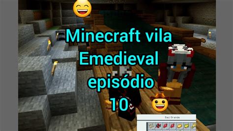 minecraft vila medieval hoje construímos uma Farm de batata e trigo