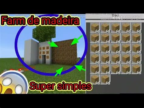 Como Fazer Uma Farm De Madeira No Minecraft Youtube