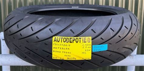 190 55ZR17 METZELER ROADTEC 01 75W Partworn Motorcycle Rear Tyre M1394