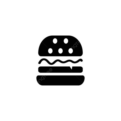 Desain Ilustrasi Ikon Burger Amerika Burger Selada Png Dan Vektor